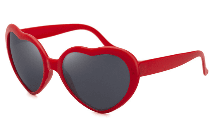 Heart sunglasses