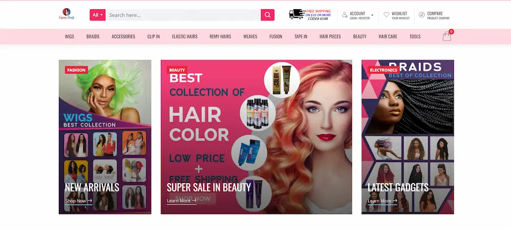 Express Beauty Online