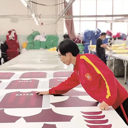 Yiwu -- wholesale hub for seamless sports bra and activewear production.
