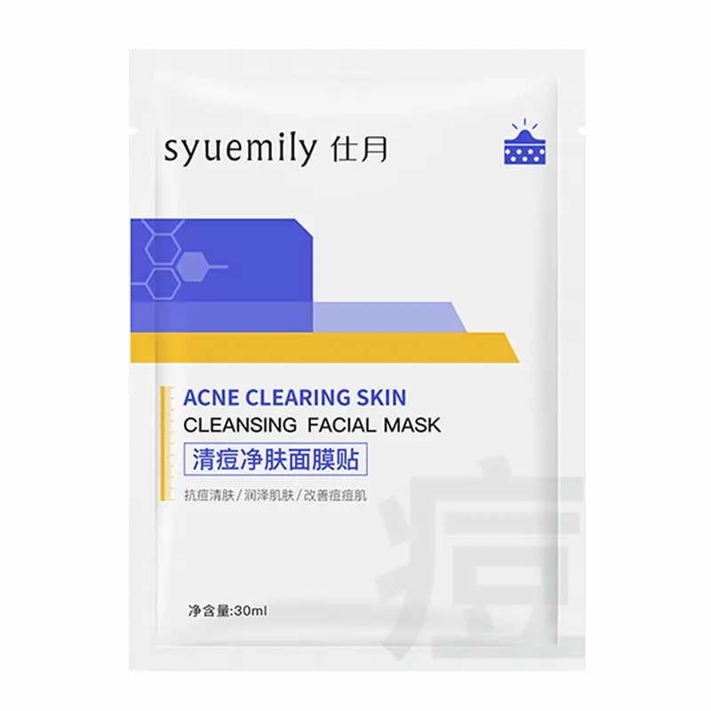 Acne patches and sheet masks